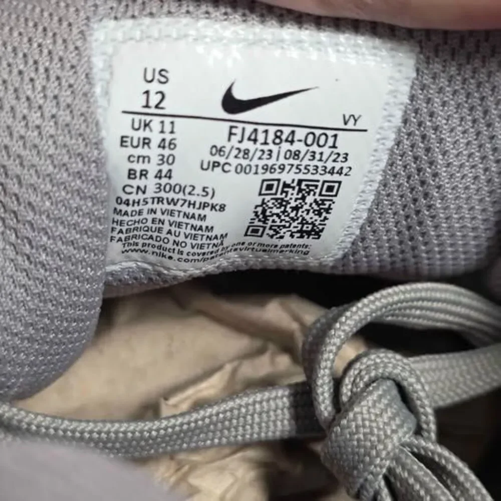 Nike AAF88 Low Medium Grey Mens Size 12